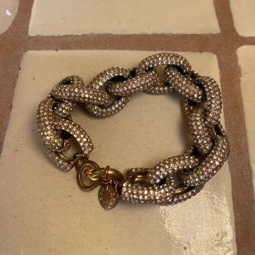 J Crew Crystal Bracelet